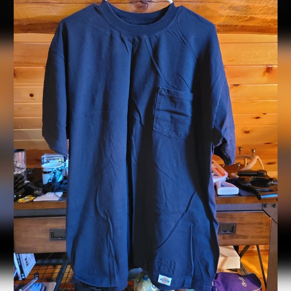 Dickies Navy Blue Pocket T-Shirt